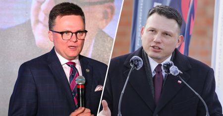 Hołownia komentuje przegraną Mentzena. "2:0, kompletujemy hattricka"