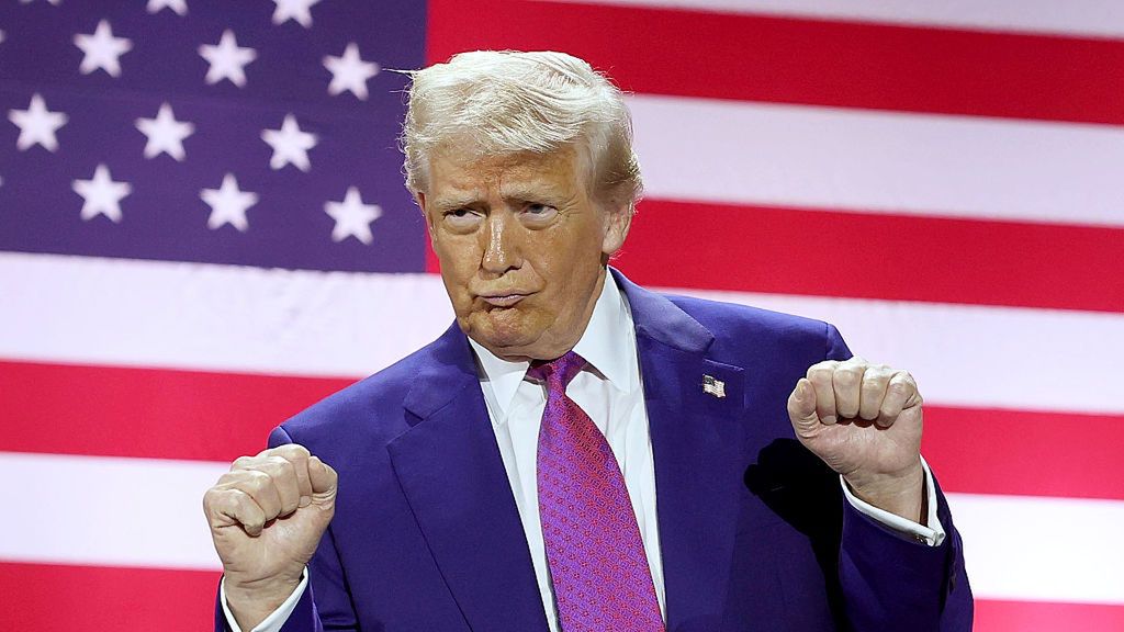 President Trump Makes First Middle East Trip Of His Second Term
DOHA, QATAR - MAY 15: U.S. President Donald J. Trump gestures on stage as he tours the Al Udeid Air Base on May 15, 2025, in Doha, Qatar. Trump is on the third day of his visit to the Gulf to underscore the strategic partnership between the United States and Qatar, focusing on regional security and economic collaboration.  (Photo by Win McNamee/Getty Images)
Win McNamee
bestof, topix