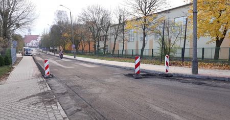 Trwa przebudowa dróg