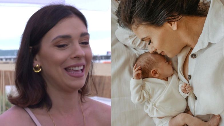 Klaudia Halejcio zdradziła, dlaczego pokazuje twarz córki na Instagramie