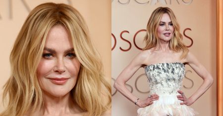 Oscary 2026. Nicole Kidman i jej WYGŁADZONA twarz pozują na czerwonym dywanie (ZDJĘCIA)