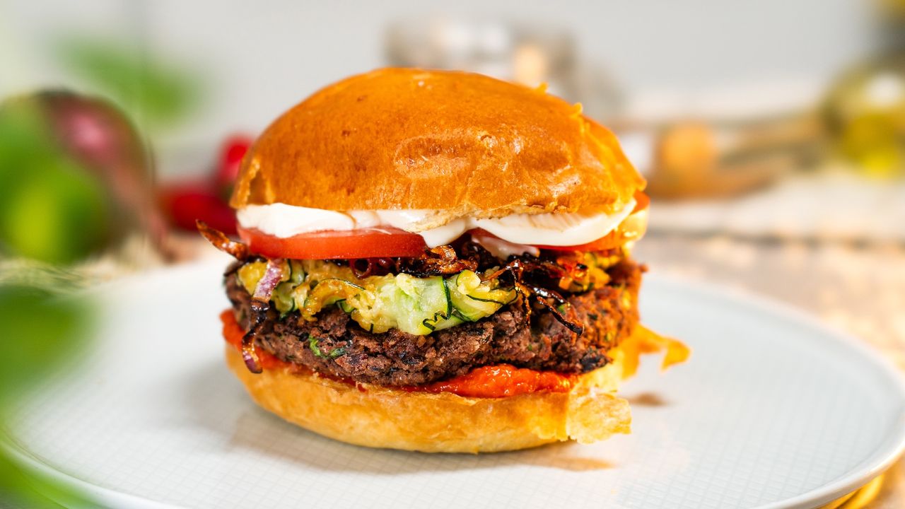 A savoury revelation: The irresistible vegetarian bean burger