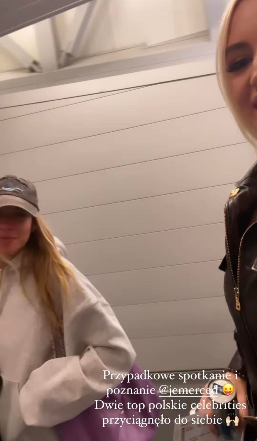 Jessica Mercedes ucieka przed Caroline Derpieński