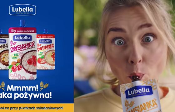 Lubella reklamą w mieście promuje Owsiankę
