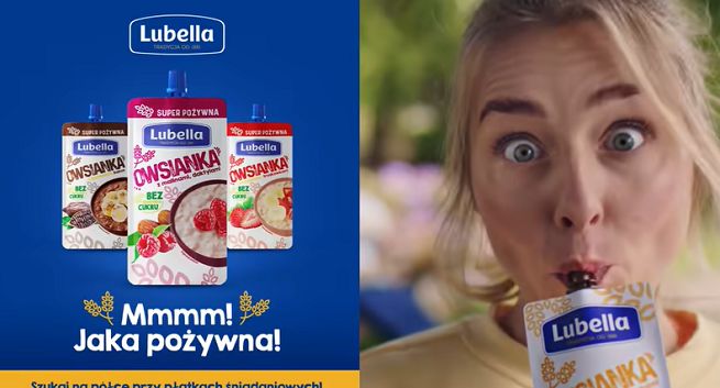Lubella reklamą w mieście promuje Owsiankę