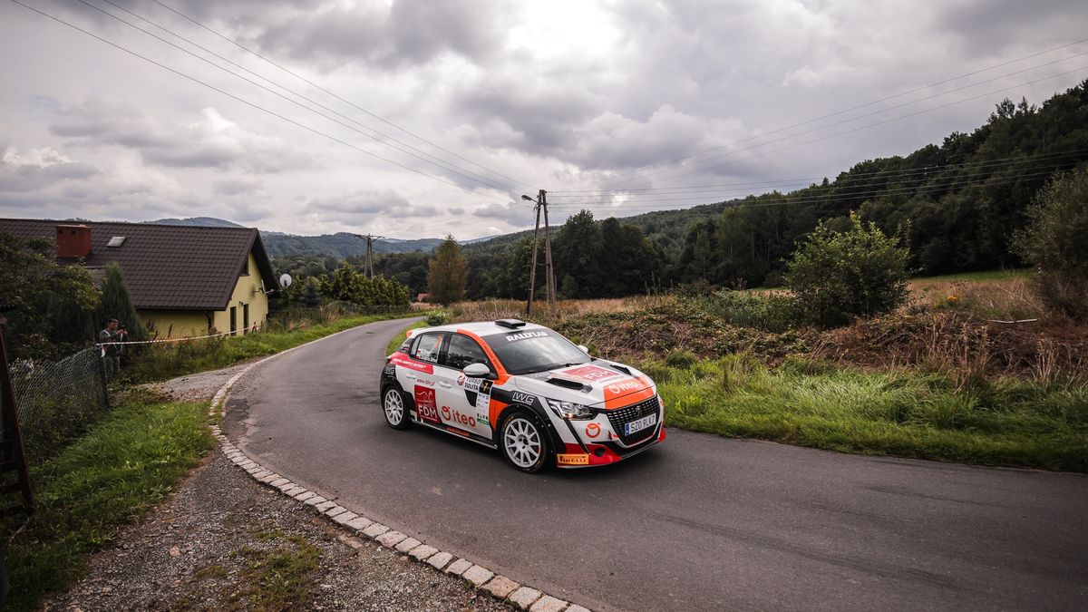 Michał Streer i Karolina Szulęcka-Streer podczas Tarmac Masters Turbojulita Rally