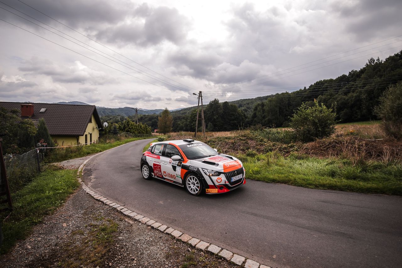 Michał Streer i Karolina Szulęcka-Streer podczas Tarmac Masters Turbojulita Rally