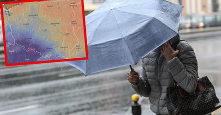 Idzie Brigitta. Wiemy, gdzie największe zachmurzenie i deszcz