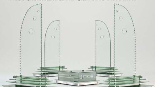 Szklane głośniki 1