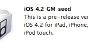 Apple wydaje iOS 4.2 GM - spis nowości 1