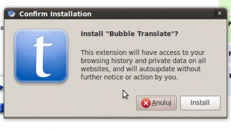 Tłumacz wygodnie strony w Google Chrome 1