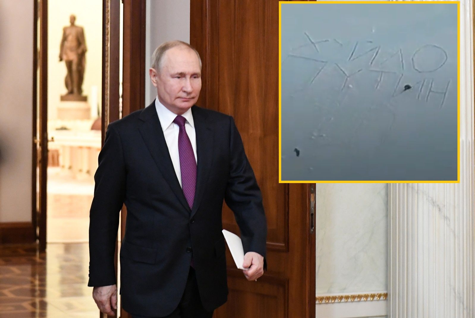 Przywódca odwiedził Kreml. Obywatele pokazali, co sądzą o Putinie