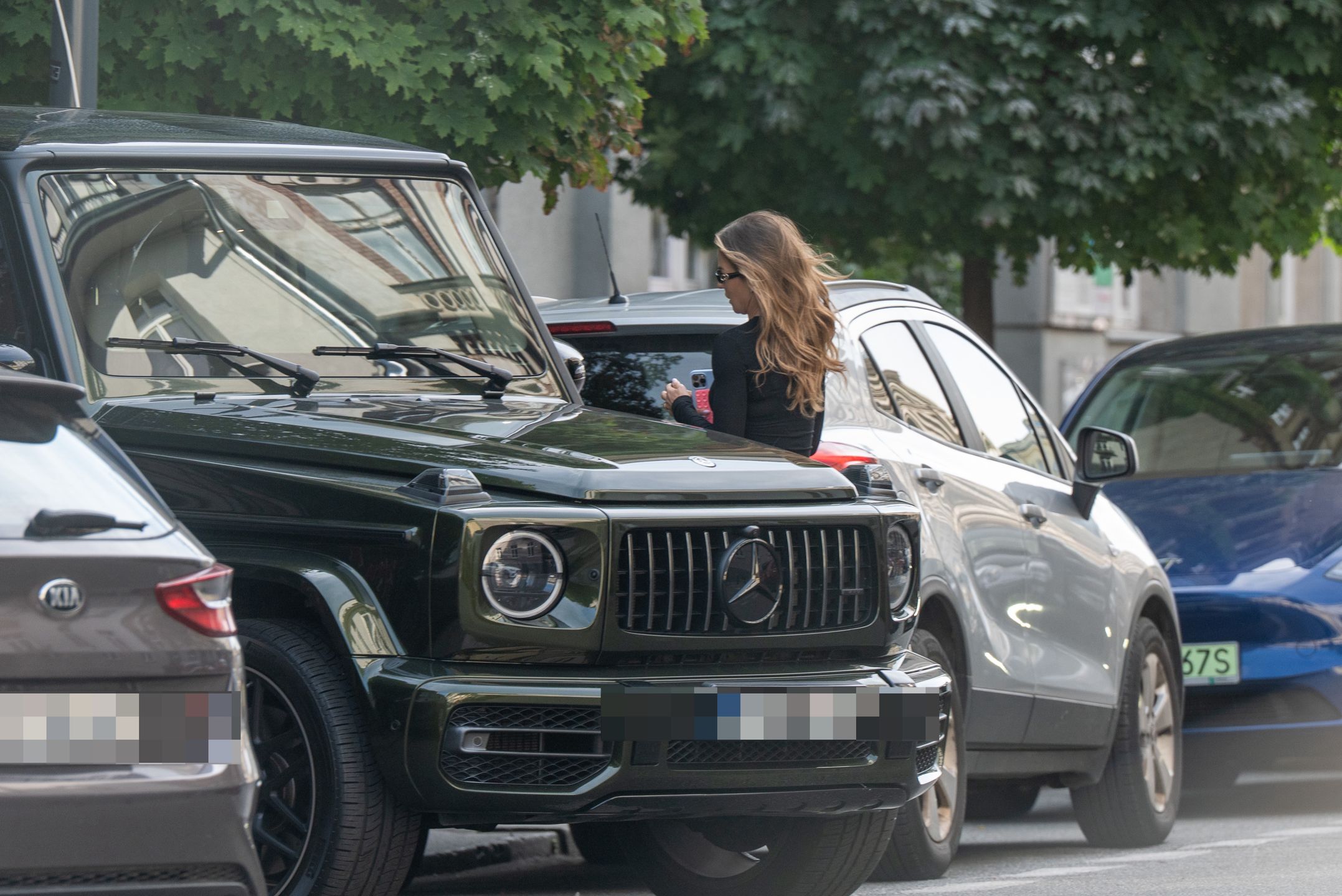 Anna Lewandowska na zakupach w Warszawie
