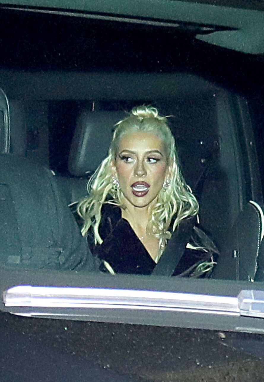 Christina Aguilera świętuje z narzeczonym jego 40. urodziny