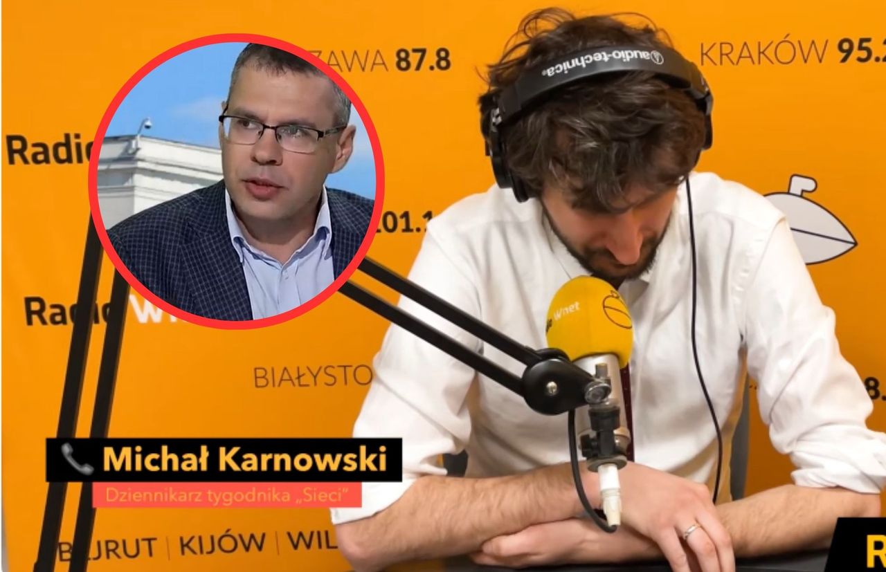 Wypowiedź Michała Karnowskiego w radiu Wnet