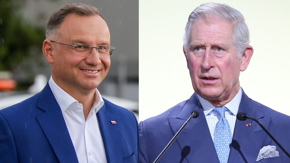 Andrzej Duda stanie obok króla Karola III podczas inauguracji IO