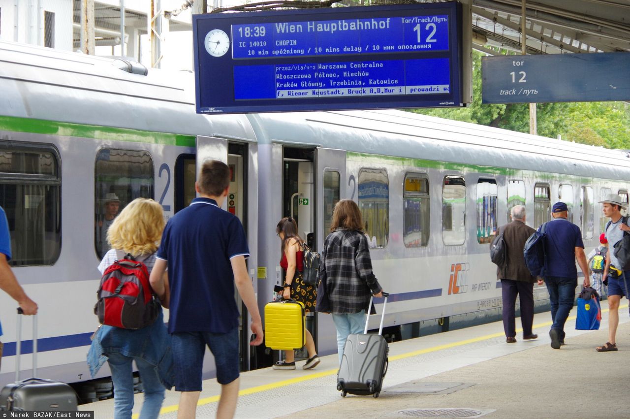 PKP Intercity wprowadza zmiany na długi weekend