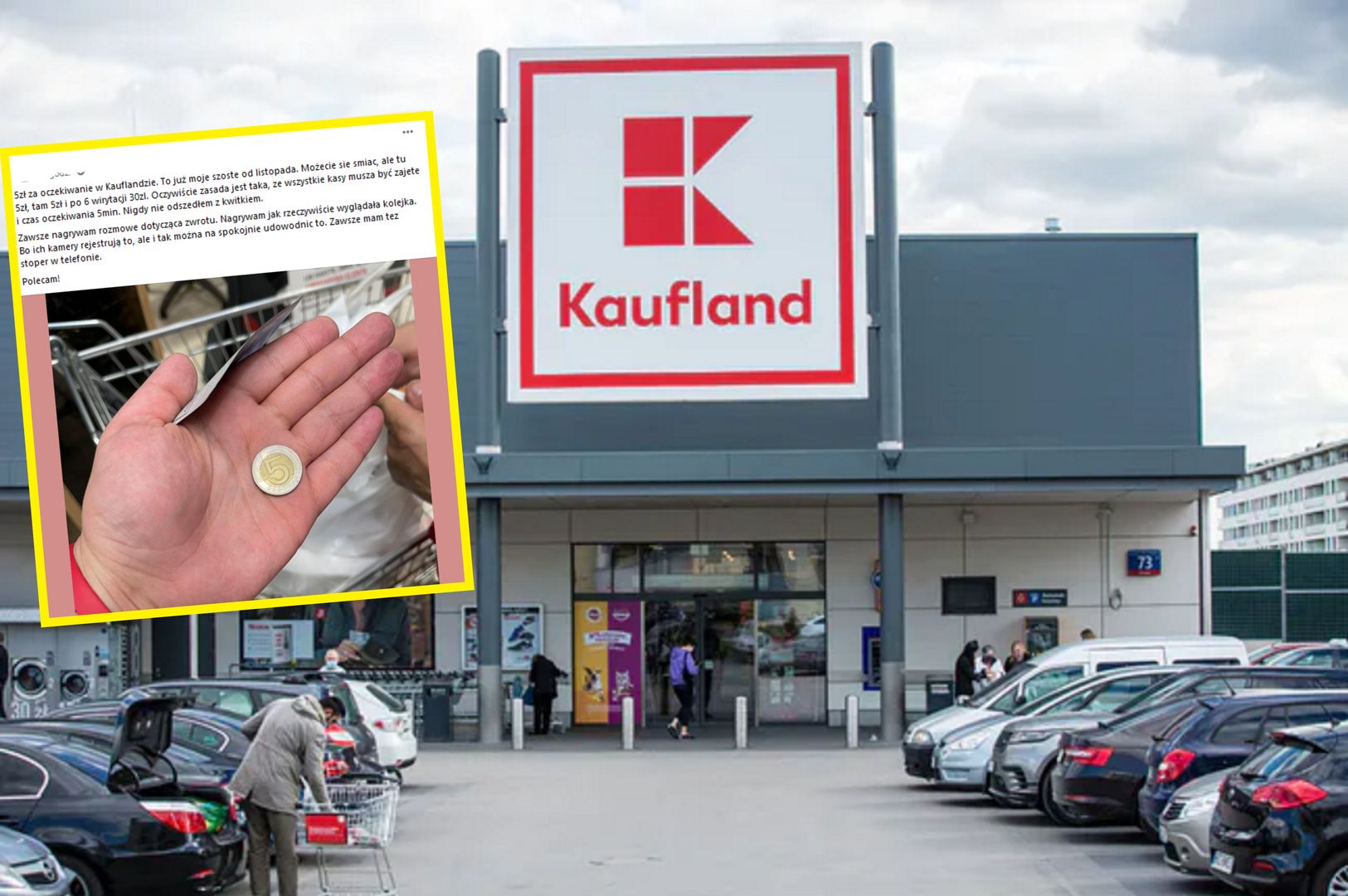 Mało kto o tym wie. Czekasz w kolejce? Kaufland wypłaca pieniądze