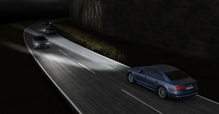 Reflektory Full LED w modelach Audi