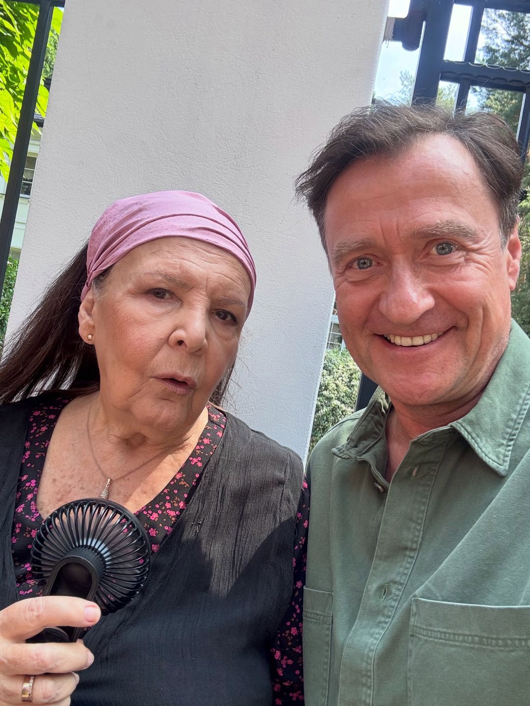 Marta Lipińska i Jacek Kawalec