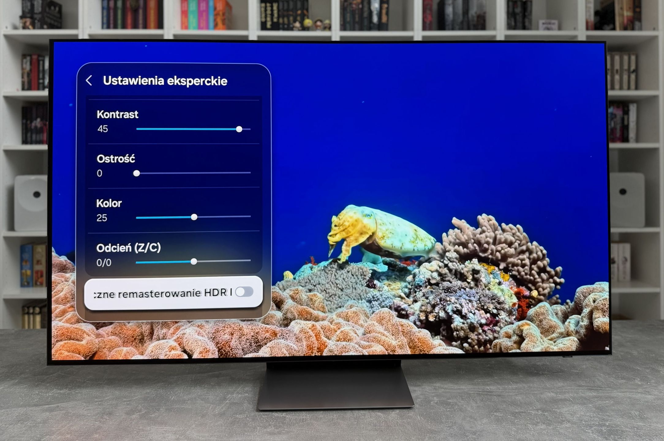 Samsung OLED S90H - HDR Remaster - wyłączony.