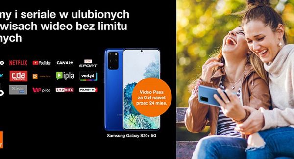 Dziewięć nowych platform wideo w Video Pass Orange Love