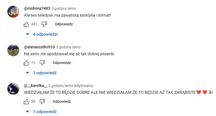 Fanom Fausti jej debiutancki kawałek przypadł do gustu.