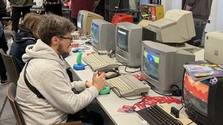 Tak wyglądał BIT BOAT w Łodzi. Gracze testowali retro gry i rozmawiali z twórcami