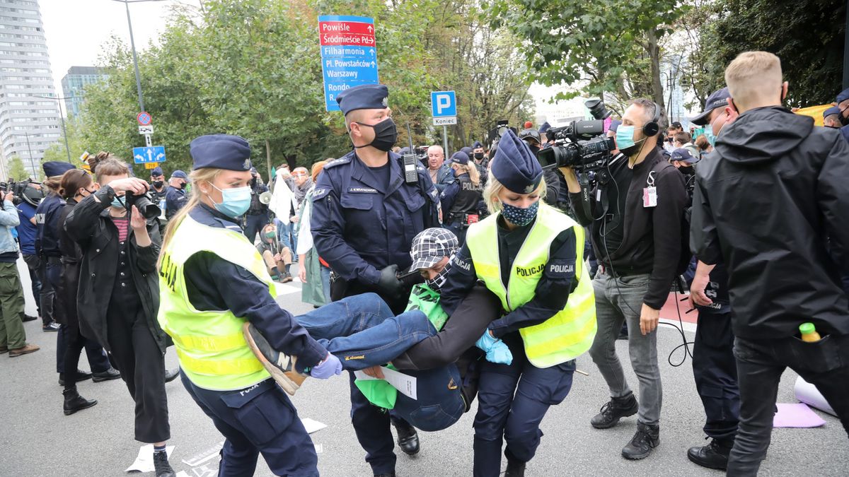 ekolodzy protesty warszawa