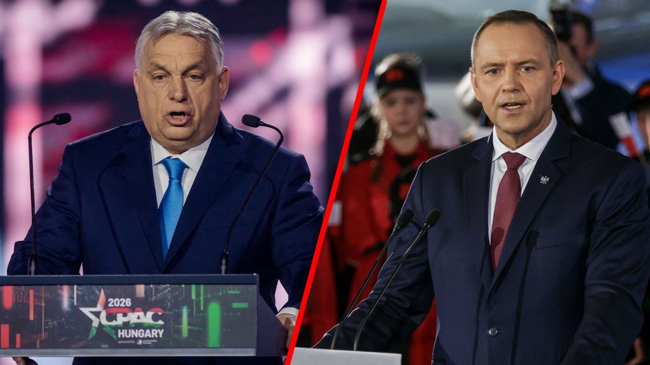 Spotkanie Nawrockiego z Orbanem. Tak tłumaczy się Pałac