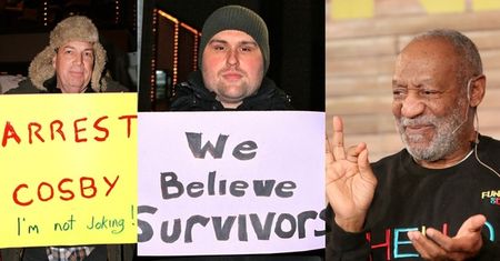 Protestujący przerwali występ Cosby'ego! "Wierzymy kobietom!"