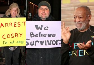 Protestujący przerwali występ Cosby'ego! "Wierzymy kobietom!"