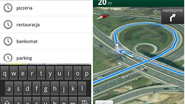 Nawigacja firmy Google dostępna w Polsce! 1