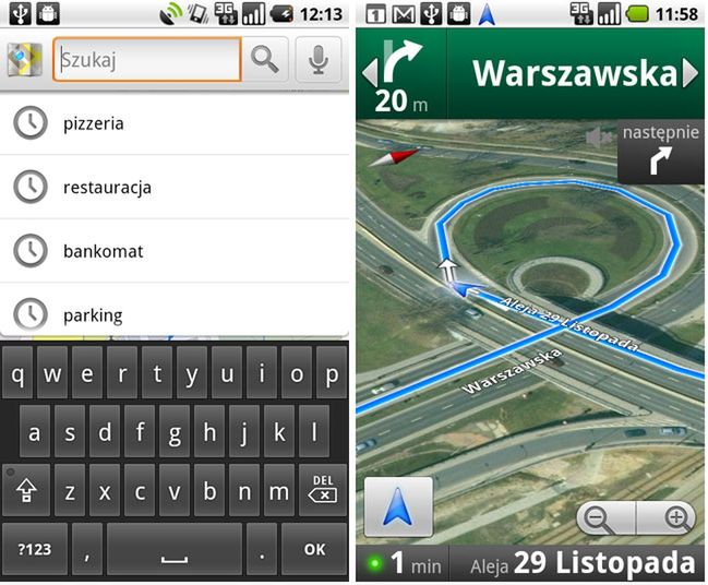 Nawigacja firmy Google dostępna w Polsce!