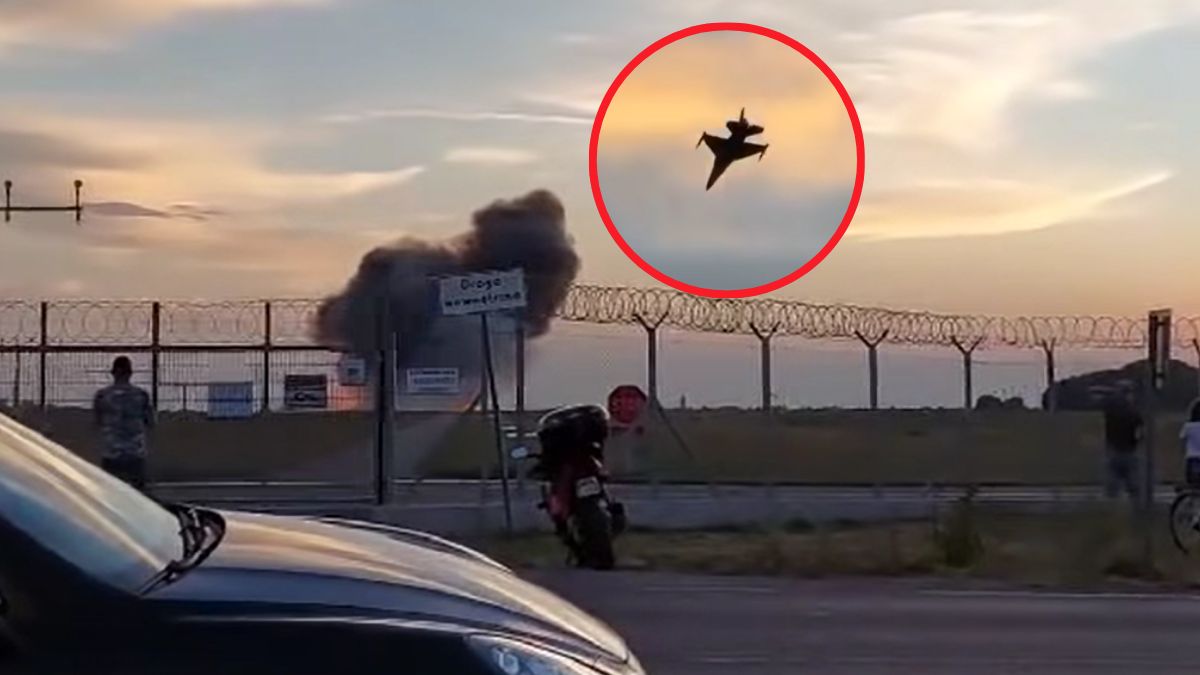 W Radomiu rozbił się samolot. Pilot nie żyje