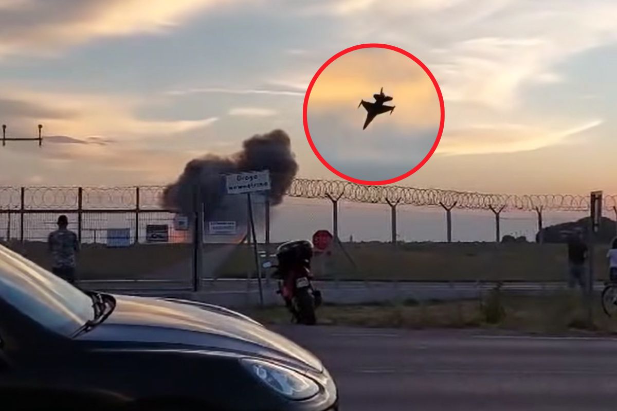 W Radomiu rozbił się samolot F-16. Pilot nie żyje