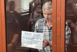 Powiedział, że w Ukrainie trwa wojna. Rosjanin skazany na siedem lat więzienia