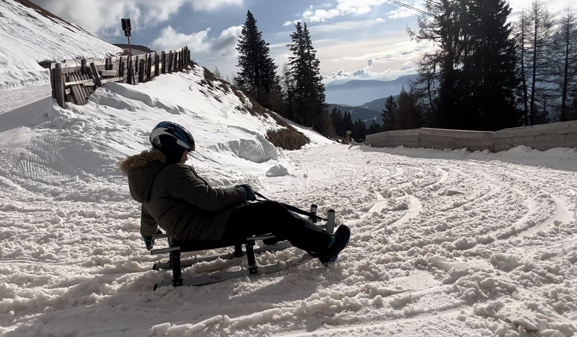 Trasy saneczkowe w Południowym Tyrolu są świetnie przygotowane