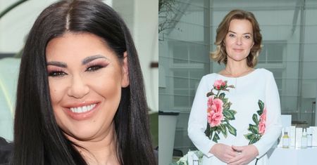 Anielica Monika Richardson i diablica Iwona Węgrowska hipnotyzują wdziękiem na promocji kosmetyków (ZDJĘCIA)