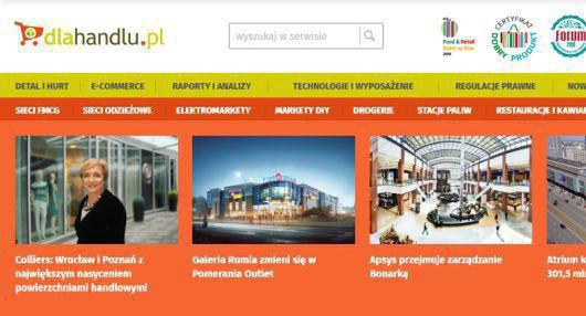 Serwis dlahandlu.pl z odświeżoną stroną i nowymi kategoriami
