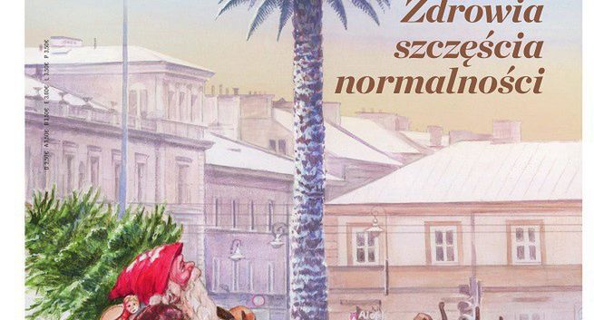 Świąteczne wydanie „Newsweeka” z okładką autorstwa Jacka Faleńczyka i dodatkiem „Newsweek Living”