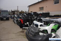 Legnica. Zlikwidowano dziuplę samochodową. Trzymano w niej pojazdy skradzione w Niemczech warte ok. 2 mln zł