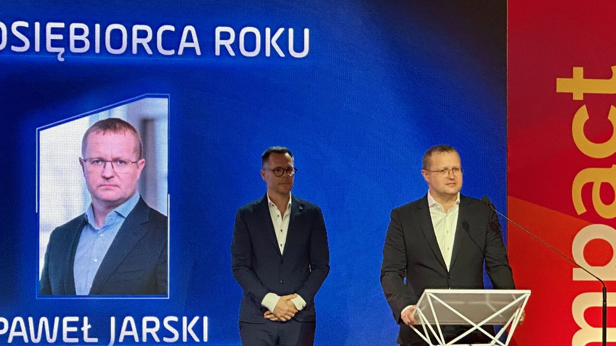 Przedsiębiorcą Roku został Paweł Jarski 