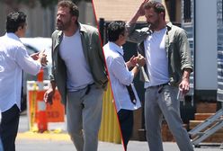 Ben Affleck krzyczał i machał rękoma. Zdjęcia gwiazdora trafiły do sieci