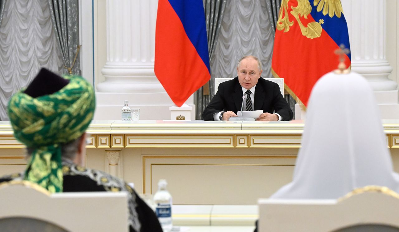 Vladimir Putin at the Kremlin