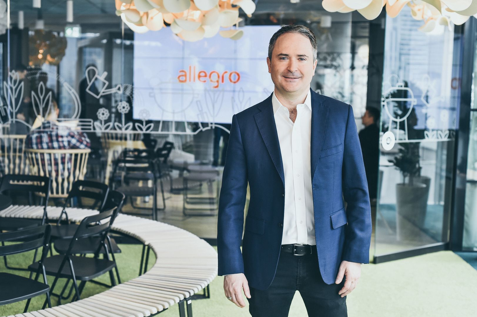 Szef Allegro François Nuyts musi zmierzyć się z nowym konkurentem