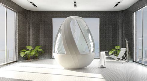 Egg Shower – kąpiel w designerskim jajku?