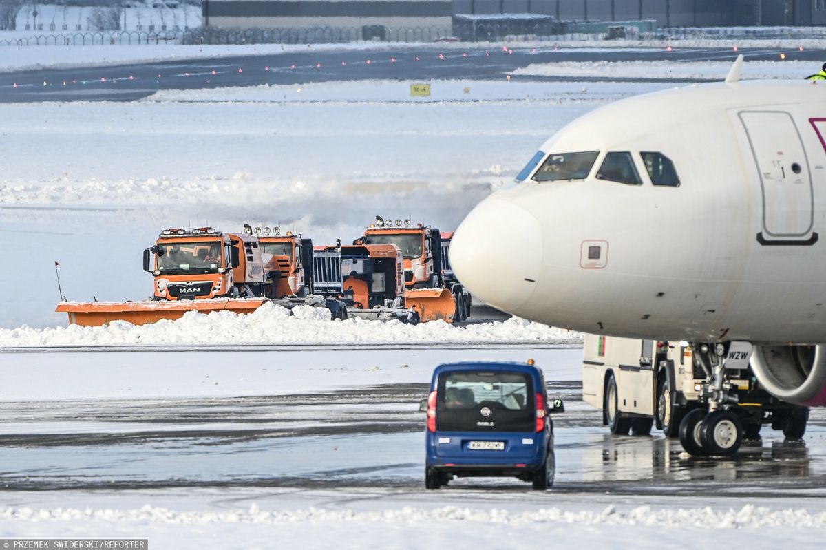 Samoloty nie mogły wylądować na lotnisku w Gdańsku 