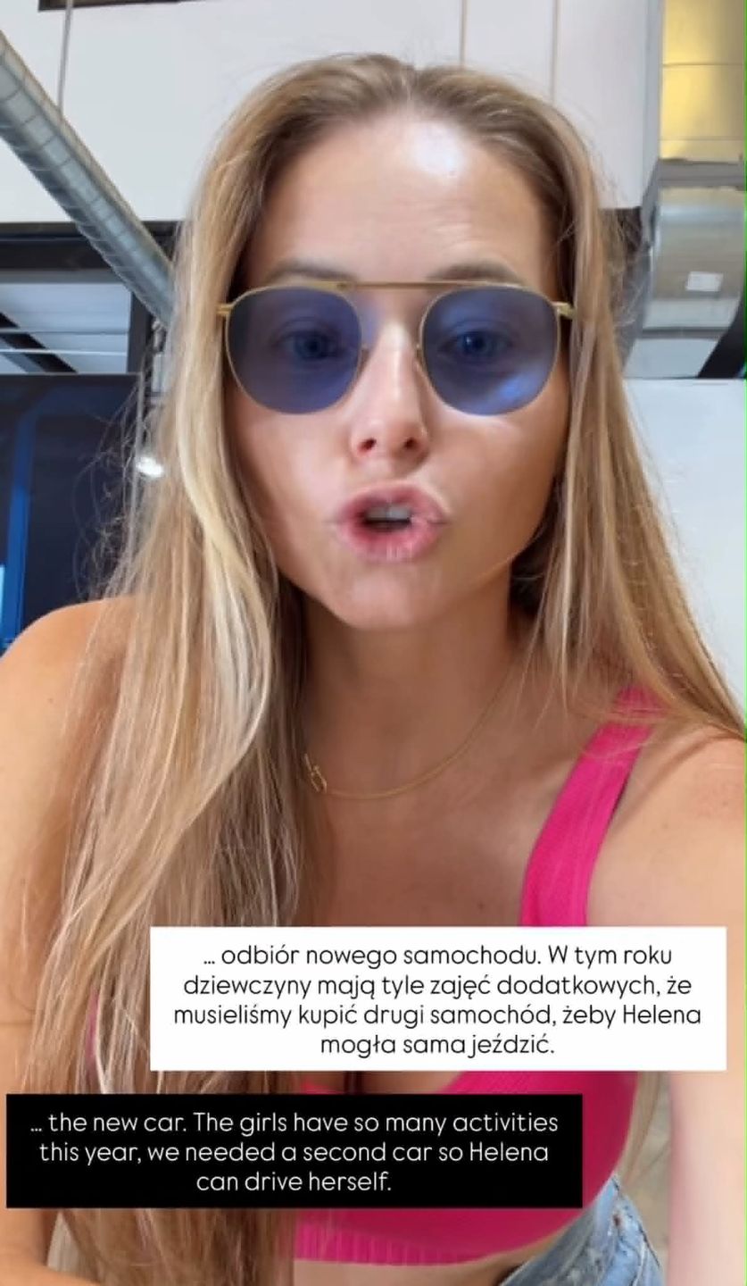 Agata i Piotr Rubikowie chwalą się nowiutką Teslą