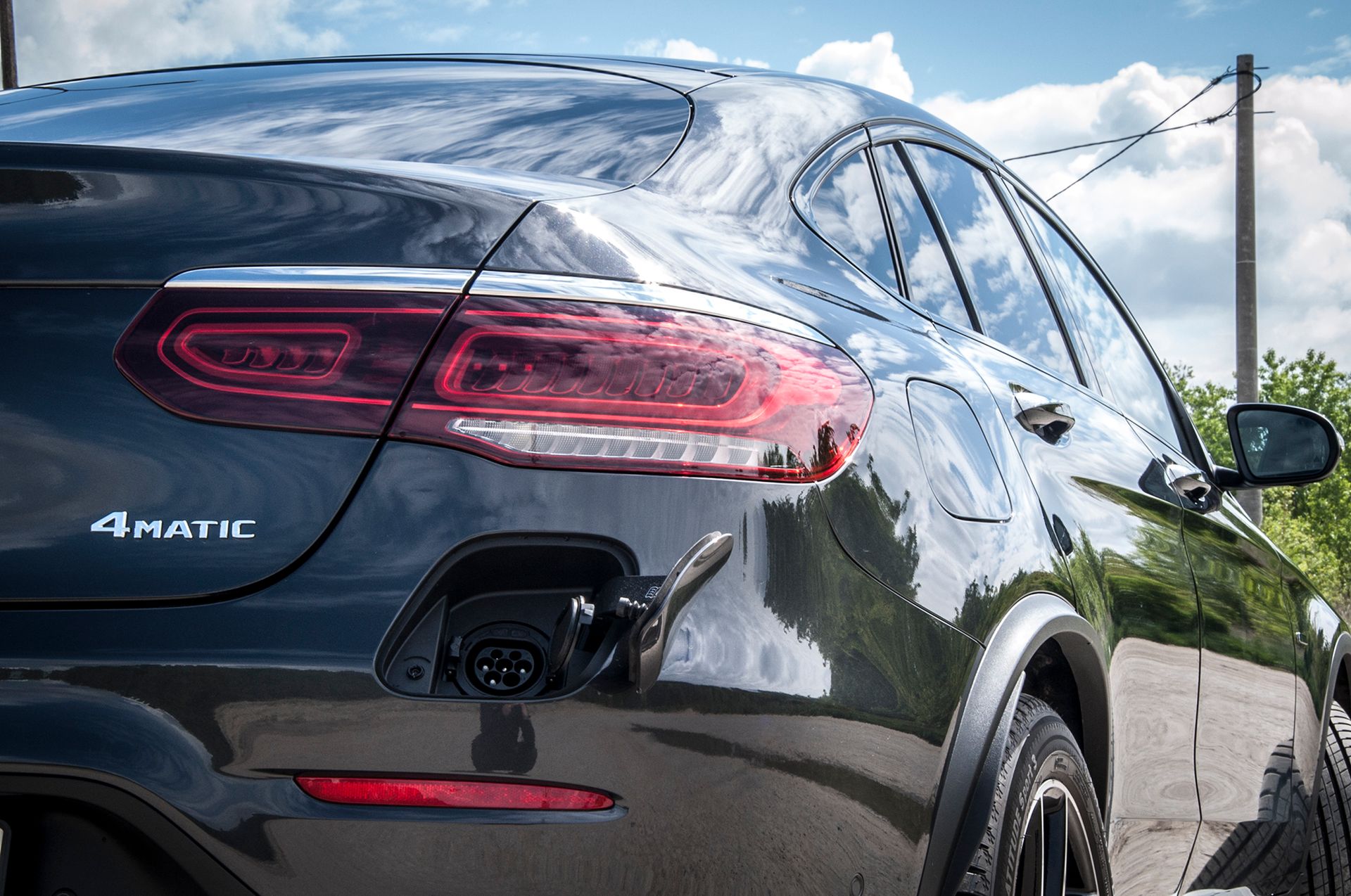 Mercedes-Benz GLC 300e Coupe EQ Power (2020) (fot. Mateusz Żuchowski)